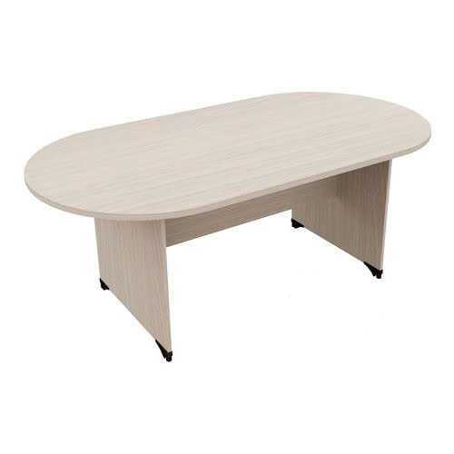 Hình ảnh thực tế Bàn Họp Hình Bầu Dục Chân Fami-1m8-HN22