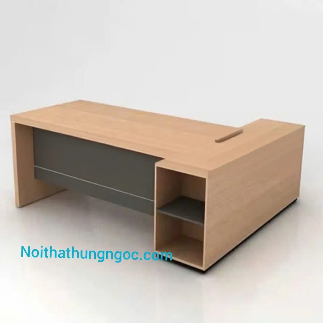Nội thất Hùng Ngọc - Bàn Giám Đốc Có Tủ Phụ HN1110