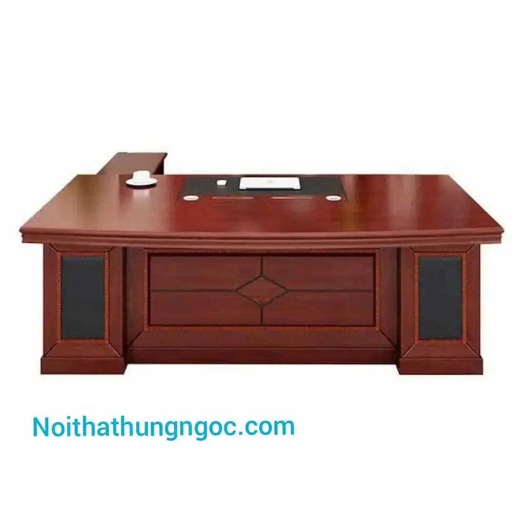 Hình ảnh thực tế Bàn Giám Đốc KHông Hộc-HN1105