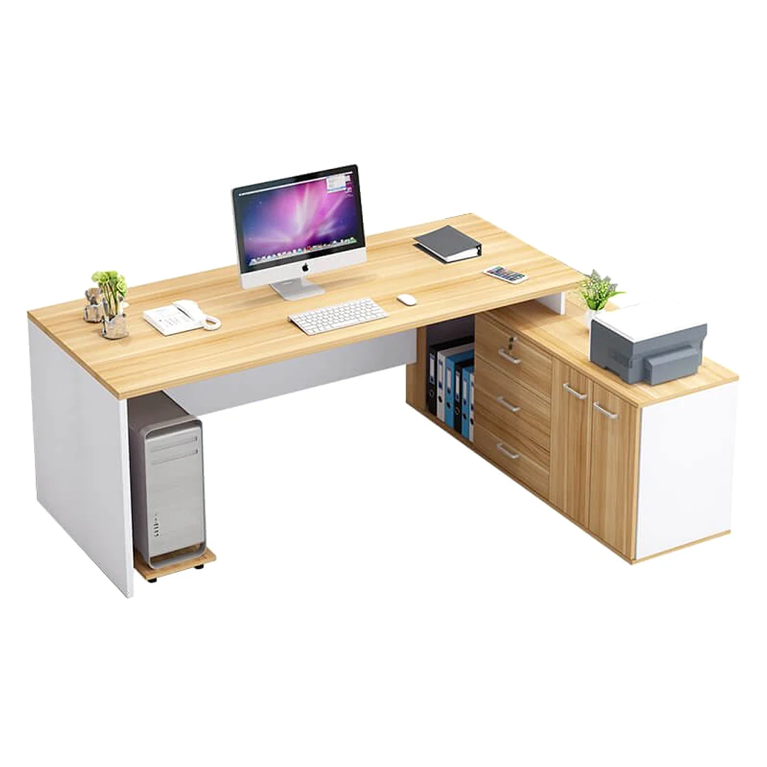 Bàn Giám Đốc Kèm Tủ Phụ-HN1108 thumbnail 2