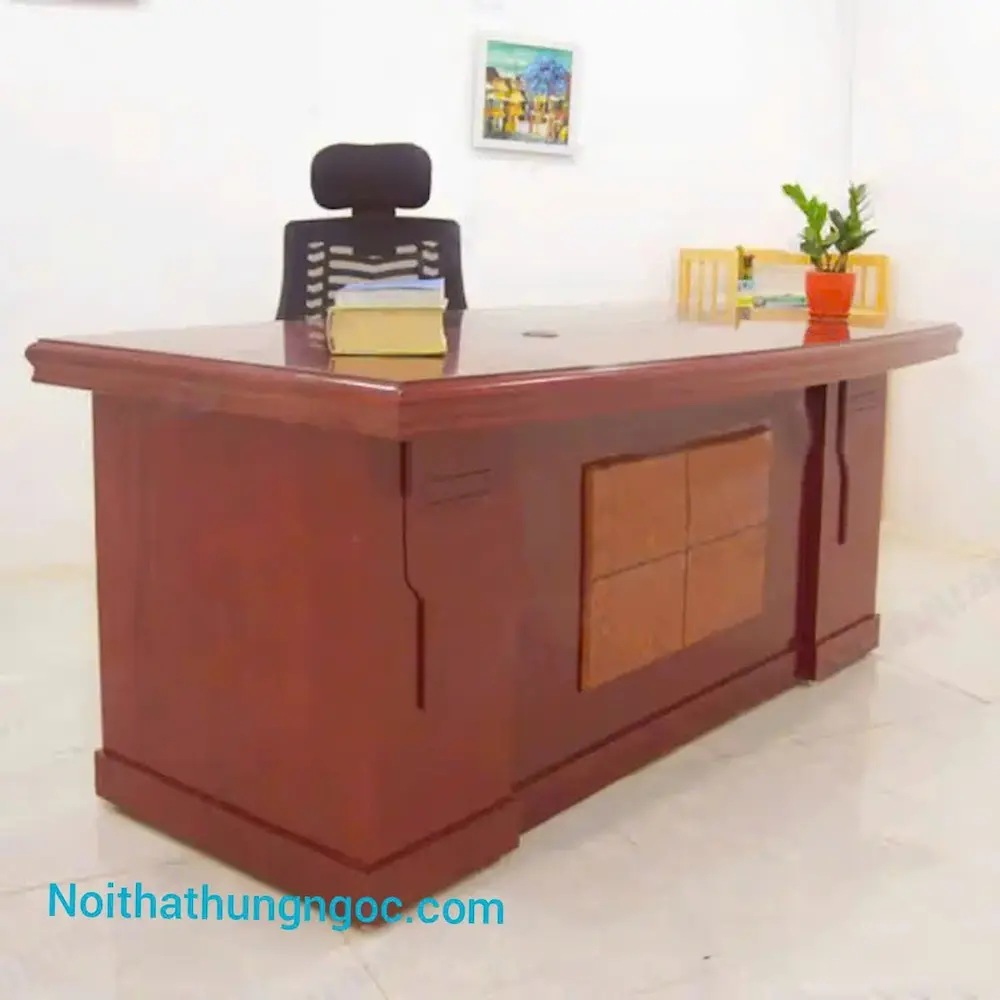 Nội thất Hùng Ngọc - Bàn Giám Đốc Không Hộc HN1104