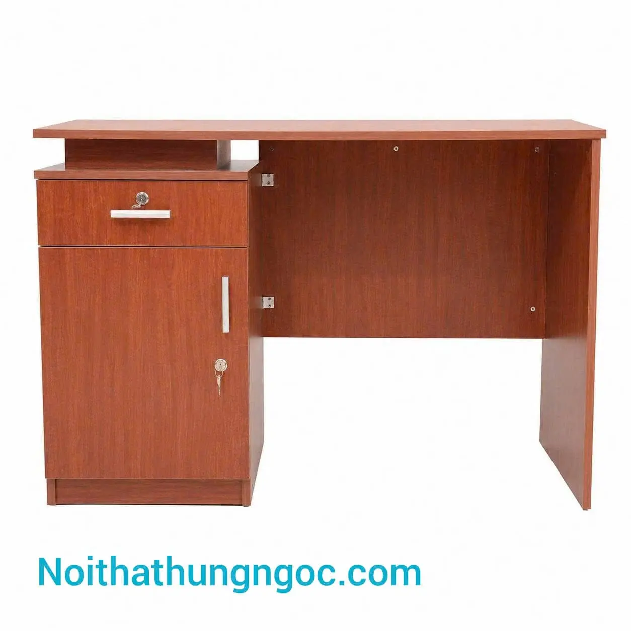 Nội thất Hùng Ngọc - Bàn Làm Việc 1m2 Có Tủ Phụ HN35
