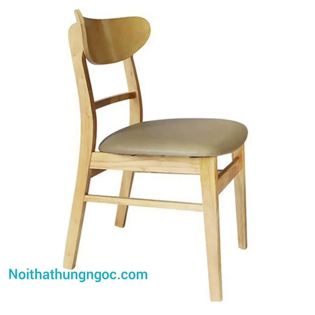 Hình ảnh thực tế Ghế Mango Gỗ Cao Su Tự Nhiên - HN706
