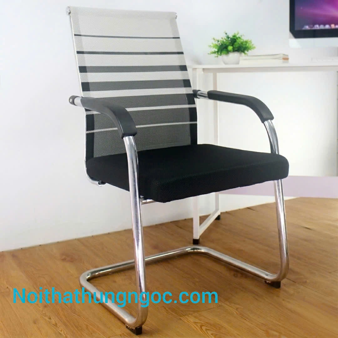 Ảnh thực tế Ghế Chân Quỳ Kẻ Sọc HN524