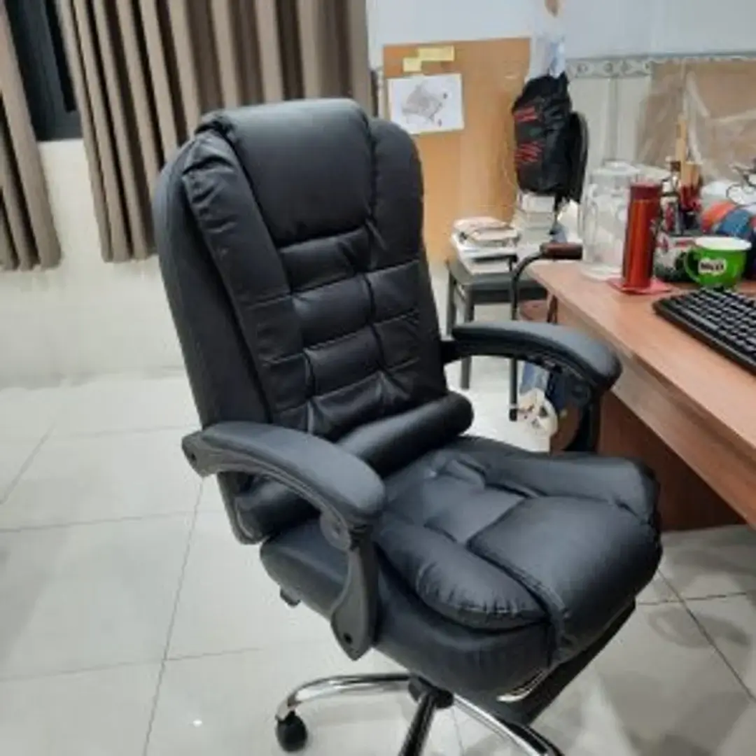 Ảnh thực tế Ghế Giám Đốc HN1711 Cao Cấp (Có Massage + Gác Chân)