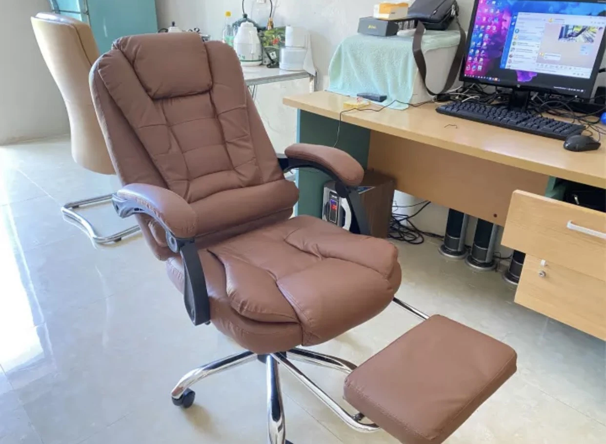 Ảnh thực tế Ghế Giám Đốc Chân Xoay HN1706