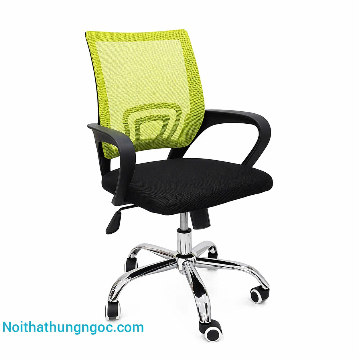 Ghế xoay Lưng Lưới Xanh Giá Rẻ HN522 thumbnail 1