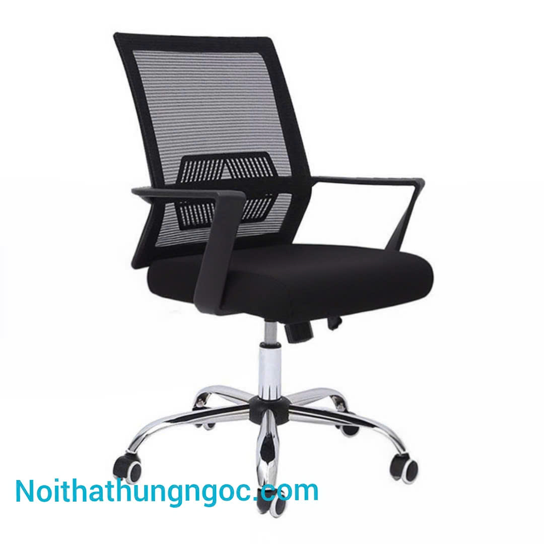 Ghế Xoay Văn Phòng Lưng Lưới HN519 Giá Rẻ thumbnail 1