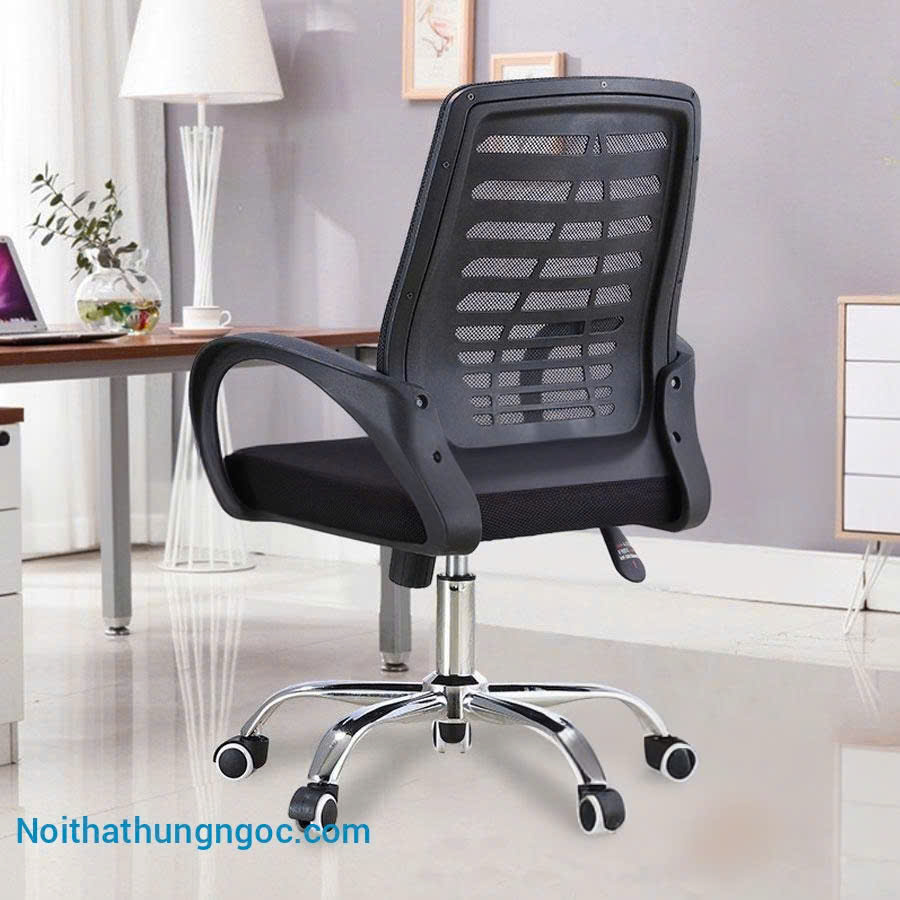 hế Xoay Văn Phòng Lưng Lưới HN520 Giá Rẻ thumbnail 2