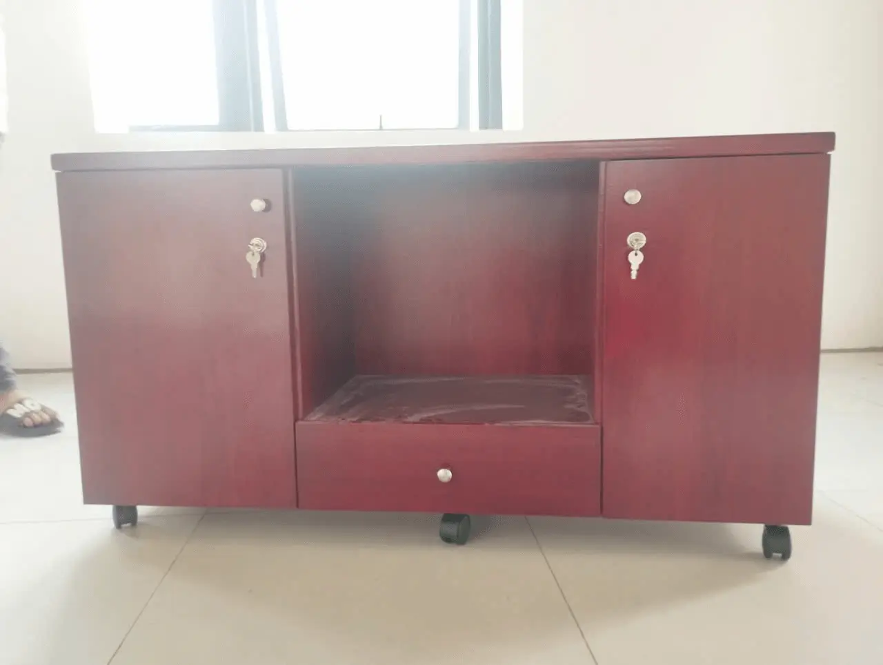 Tủ Phụ Di Động Sơn PU Màu Cánh Gián - HN319 thumbnail 2