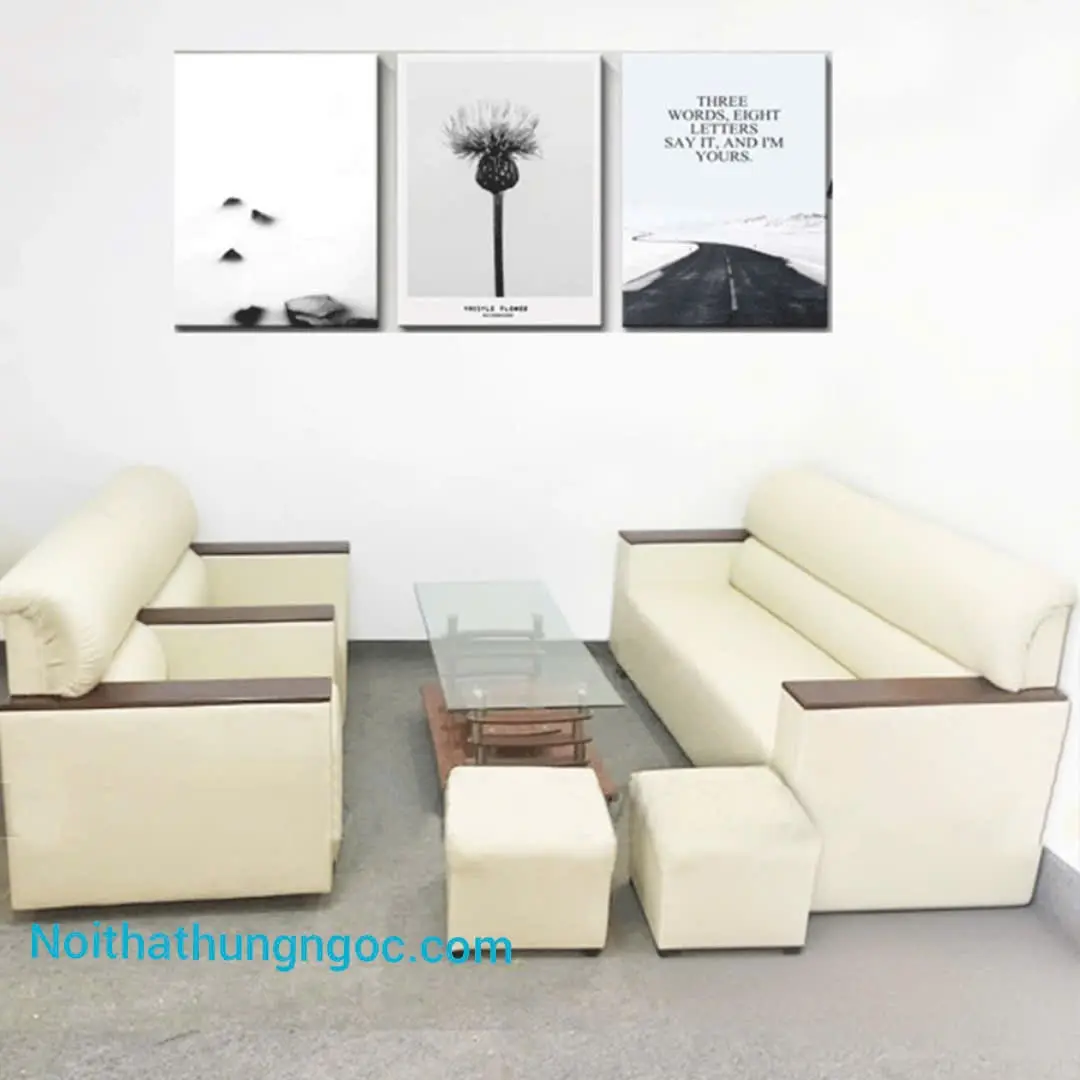 Sofa Nhật Màu Trắng 1m7-HN119