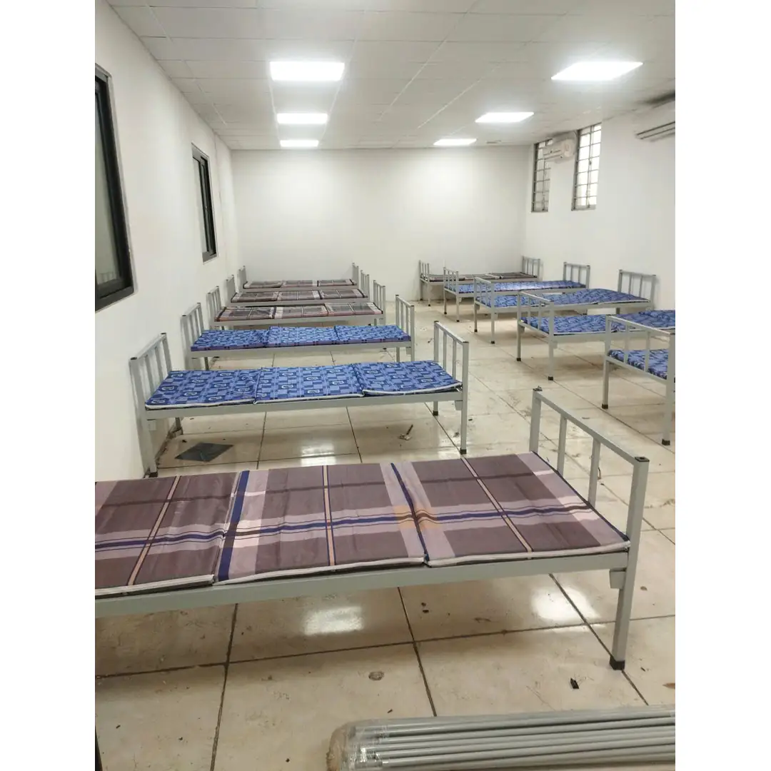 Khung giường sắt đơn HN402 chắc chắn dễ vệ sinh