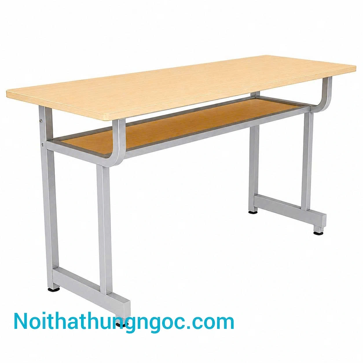 Nội thất Hùng Ngọc - Bàn Học Sinh Đơn Không Ghế Mặt Gỗ MFC HN601
