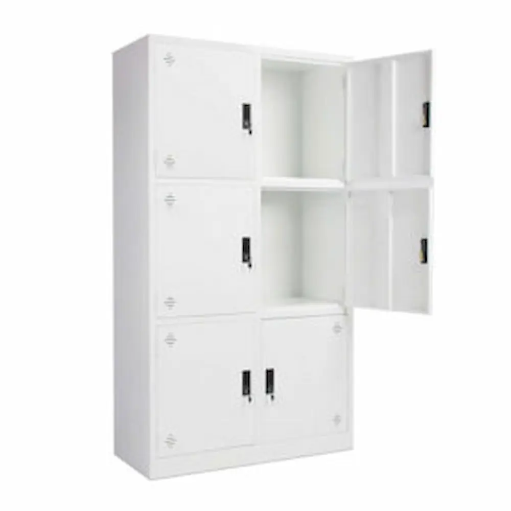 Tủ Sắt Hồ Sơ 6 Cánh Trắng Hn1413 thumbnail 2