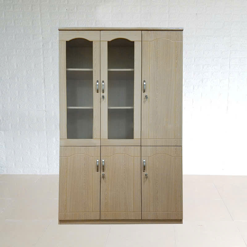 Nội thất Hùng Ngọc - tủ tài liệu vân sồi 3 buồng giá rẻ-HN301